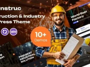 Konstruc – Construction & Industry WordPress Theme