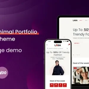 Lasa – Creative Minimal WooCommerce WordPress Theme