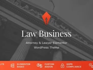LawBusiness – Attorney & Lawyer WordPress Theme