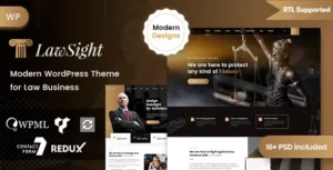 Lawsight – Law & Lawyer WordPress