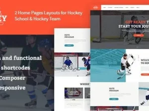Let’s Play – Hockey School & Sport WordPress Theme