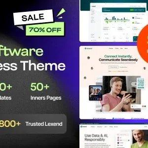 Lexend – Software, SaaS & Startup WordPress Theme