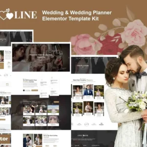 Loveline – Wedding & Wedding Planner Elementor Pro Template Kit