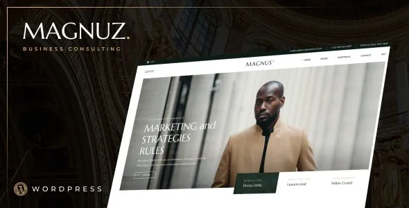 Magnuz – Business WordPress Theme
