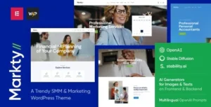 Markty SMM & Marketing WordPress Theme