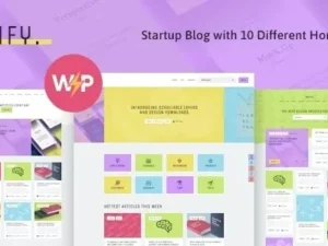 Maxify – Startup & Business News WordPress Blog Theme