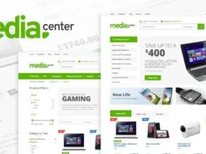 MediaCenter – Electronics Store WooCommerce Theme