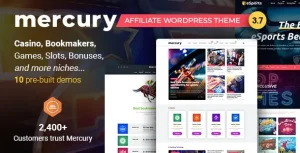 Mercury – Affiliate WordPress Theme