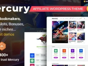 Mercury – Affiliate WordPress Theme