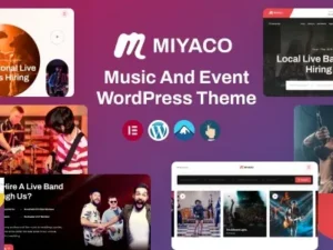 Miyaco – Music And Event WordPress Theme