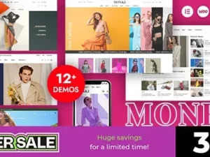 Monki – Elementor Fashion WooCommerce WordPress Theme