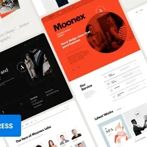 Moonex – Agency & Portfolio WordPress Theme