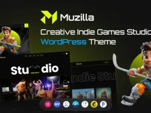 Muzilla – Creative Indie Game Studios WordPress Theme