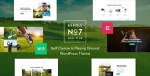 N7 – Golf Club & Course Sports & Events WordPress Theme