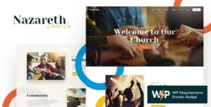 Nazareth – Church & Religion WordPress Theme
