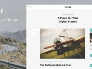 Norge – Blog WordPress Theme