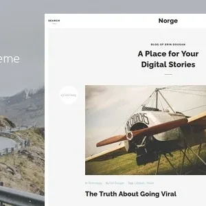 Norge – Blog WordPress Theme