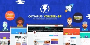 Olympus – Powerful BuddyPress Theme for Social Networking
