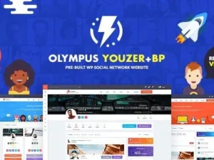 Olympus – Powerful BuddyPress Theme for Social Networking
