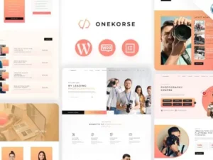 Onekorse – LMS Education Theme