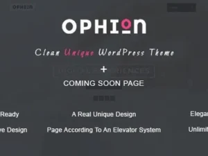 Ophion – Clean WordPress Theme