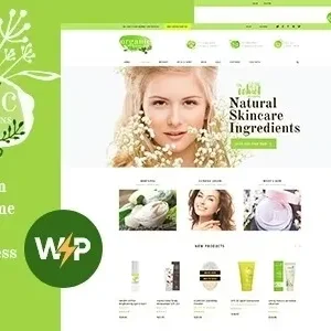 Organic Beauty Store – Natural Cosmetics WordPress Theme
