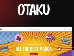 Otaku – Anime, Manga & K-Pop WordPress Theme