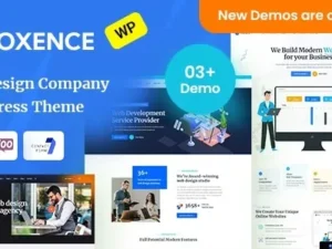 Oxence – Web Design Agency Elementor WordPress Theme