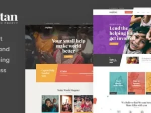 Oxpitan – Nonprofit Charity WordPress Theme