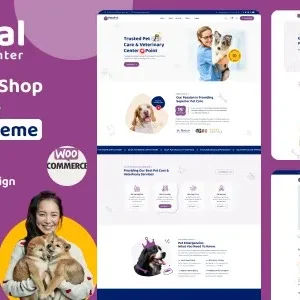 Petpal – Pet Care & Pet Shop WordPress Theme