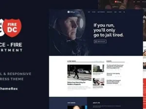 Police & Fire – Department and Security Business WordPress Theme