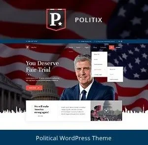 Politix – Political Campaign WordPress Theme