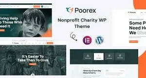 Poorex – Nonprofit Charity WordPress Theme