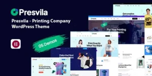 Presvila – Printing Company WordPress Theme