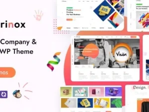 Prinox – Printing Services WordPress Theme