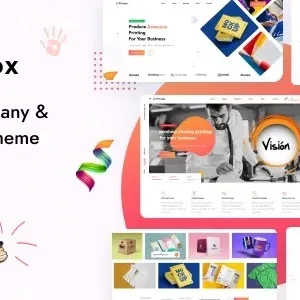 Prinox – Printing Services WordPress Theme