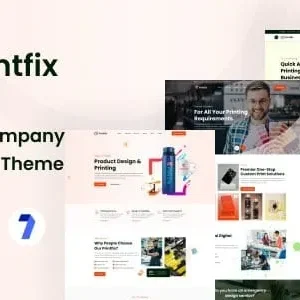 Printfix – Printing Services Company WordPress Theme