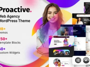 Proactive – Web Design Agency WordPress Theme