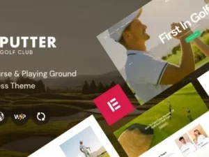 Putter – Golf Course & Playing Ground WordPress Theme