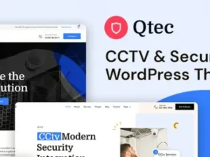 Qtec – CCTV & Security WordPress Theme