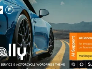 Rally – Car Service & Motorcycle WordPress Theme