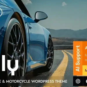 Rally – Car Service & Motorcycle WordPress Theme