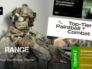 Range – Weapon Shop WordPress Theme