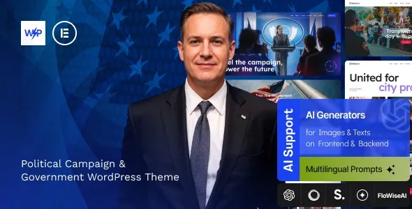 Reform – Political Campaign & Government WordPress Theme