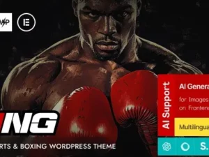Ring – Martial Arts & Boxing WordPress Theme
