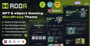 Roda – Gaming Store & eCommerce WordPress Theme