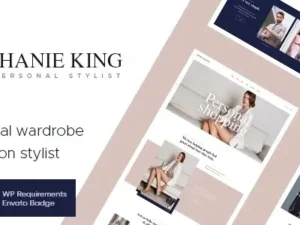 S.King – Personal Stylist and Fashion Blogger WordPress Theme