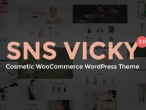 SNS Vicky – Cosmetic WooCommerce WordPress Theme