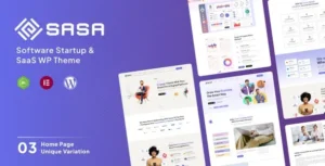SaSa – Startup WordPress Theme