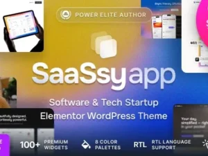 SaaSsy App – Software, SaaS & Tech Startup WordPress Theme